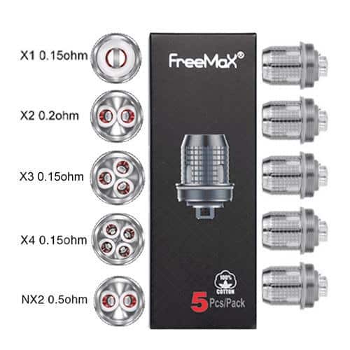 FreeMax - Fireluke M and Fireluke 2 Coils (5-pack) - Vape Fishtown