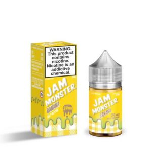 Jam Monster Salt - Banana - 30ml - Salt Nicotine E-Juice