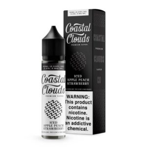 Coastal Cloud - Apple Peach Strawberry Iced - 60ml