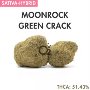 THCA Flower : Moon Rock - Green Crack