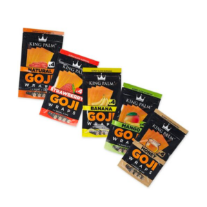 King Palm - Goji Blunt Wraps (4-pack)