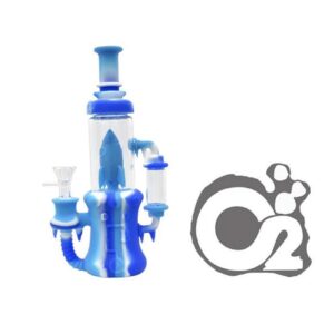 9" Spaceship Silicone Waterpipe