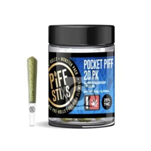 Piff Stixs – THCA Pocket Piff (20 Pack)
