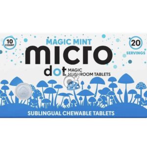 MicroDot Mushroom Tablets (10 Count)