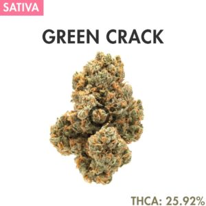 THCa Flower : Green Crack