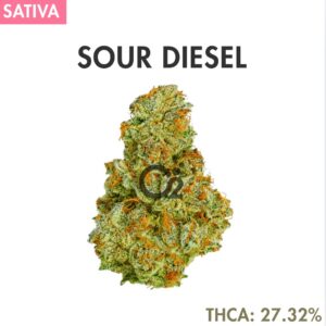 THCA Flower: Sour Diesel