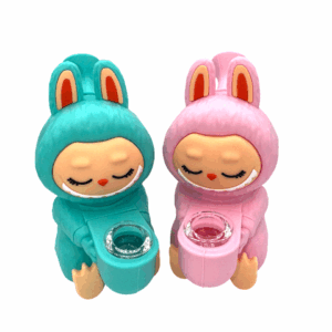 Creepy Bunny 6" Water Pipe (14mm Bowl)