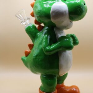 Green Dino Pipe – Ceramic Collectible Edition
