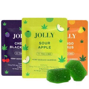 Jolly – 15MG THCA Gummies (2CT Pouch)