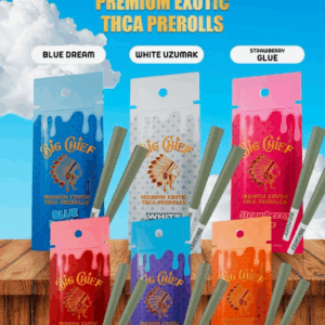 Big Chief THCA 2 CT Pre-rolls