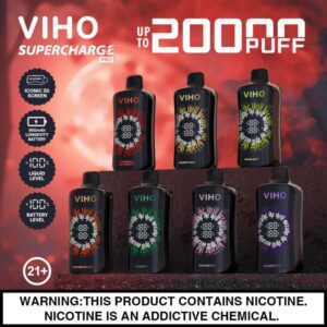 Viho Supercharge Pro 20k Disposable Vape 5% (~20,000 Puffs)
