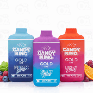 Candy King Gold Bar – 6,000 Puffs – 5% Nicotine