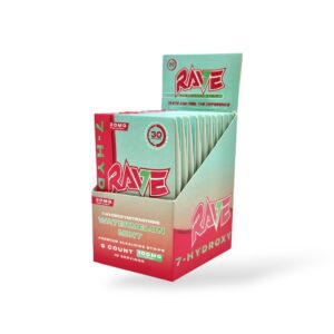 Rave 7 Hydroxy Sublingual Strips Watermelon Mint 100mg