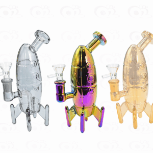 Rocket Ship Water Pipe – 7 Inch