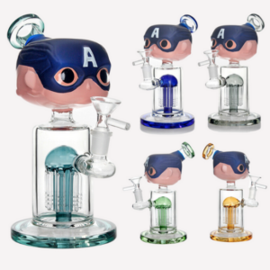 Hero Character Glass Rig – Novelty Collector Design