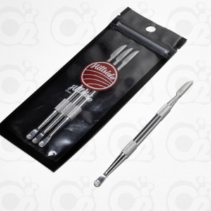 Hillside – 3 Piece Stainless Steel Scoop-Dagger Dab Tool Set