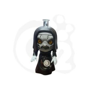 Demon Nun Water Pipe – Black & Gray Ceramic Edition