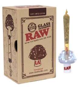 RAW Glass Mushroom Cone Holder