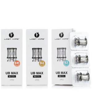 Lost Vape – UB Max Replacement Mesh Coils (3 Pack)