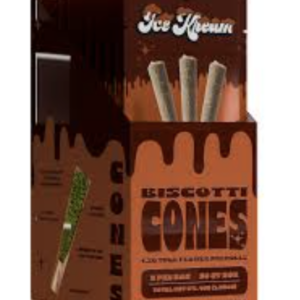 Ice Kream – THC-A Flower Pre-Roll Cones | 1.5g | 3-Pack